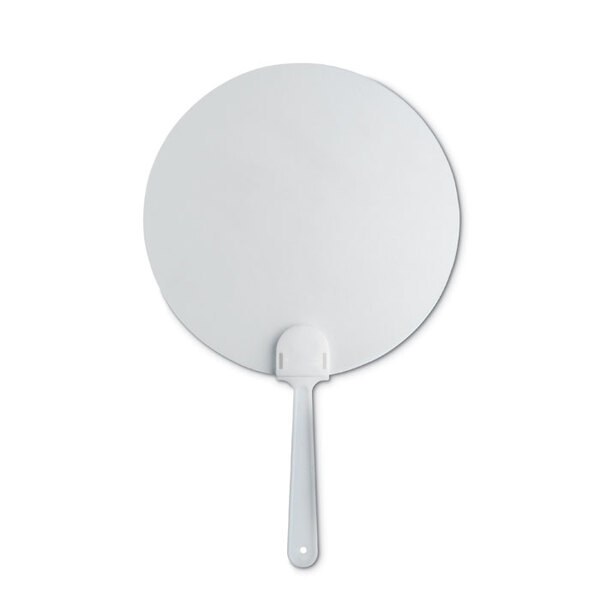 PAYPAY Frosted Transparenter Handfächer für Unterwegs - GiftRetail IT3491