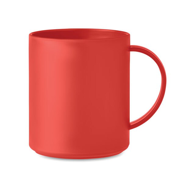 MONDAY Eco-Friendly 300ml Reusable Plastic Mug - GiftRetail MO6256
