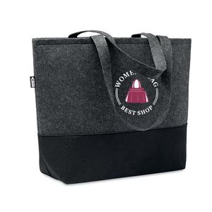 DUO INDICO Sac shopping en feutre RPET