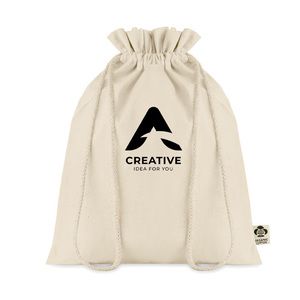 AMBER MEDIUM Eco-Friendly Medium Organic Cotton Gift Bag