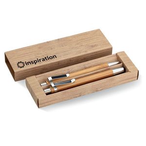 BAMBOOSET Schreibset aus Bambus