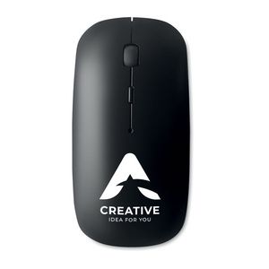 CURVY Ergonomische Kabellose Maus mit Glänzendem Design