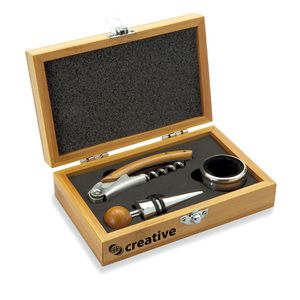 SONOMA Coffret de sommelier en bambou