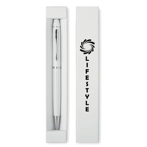 EDUAR Stylo touch twist en aluminium - GiftRetail MO8476