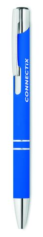 AOSTA Stylo bille poussoir finition - GiftRetail MO8857