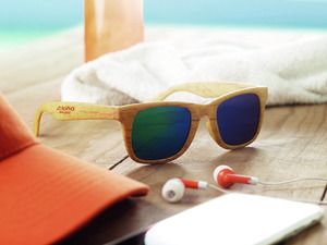 WOODIE Sonnenbrille Holz