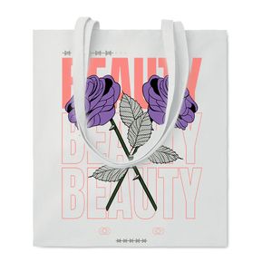 COTTONEL COLOUR + Sac shopping coton 140gr/m² - GiftRetail MO9268