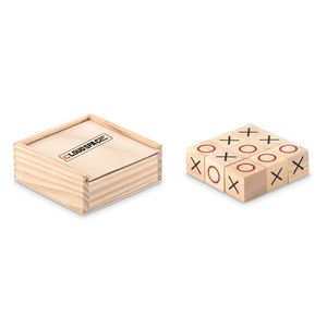 TIC TAC TOE Tic-tac-toe-Spiel aus Holz
