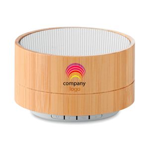 SOUND BAMBOO Haut-parleur sans fil Bambou - GiftRetail MO9609