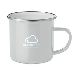 PLATEADO Tasse en métal émaillé