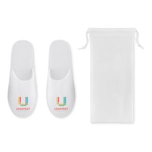 FLIP FLAP Paire de pantoufles & pochette - GiftRetail MO9782