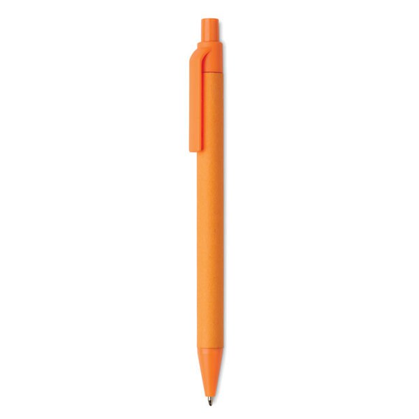 CARTOON COLOURED Stylo à bille en papier/maïs - GiftRetail MO9830