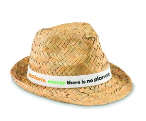 MONTEVIDEO Chapeau en paille naturelle - GiftRetail MO9844