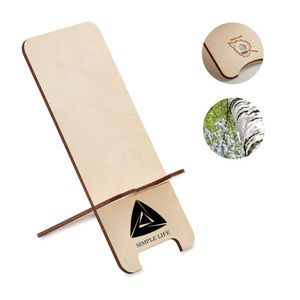 GROUW STAND Support de téléphone en bouleau