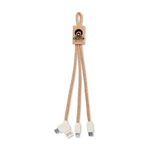CABIE 3in1 Ladekabel Kork