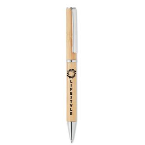 NAIRA Stylo bille twist en bambou