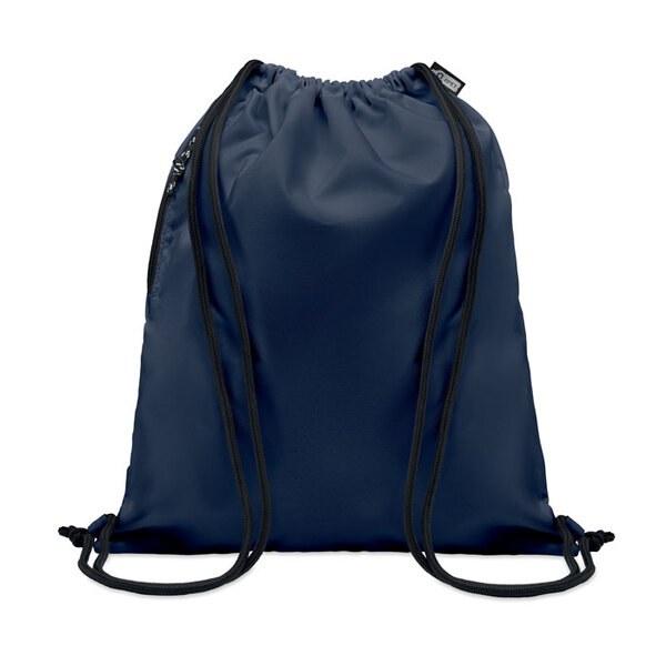 NIGHT Eco-Friendly Large Drawstring Bag with Side Pocket - GiftRetail MO6997