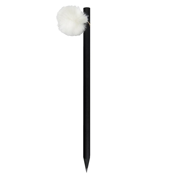 Goya 37532 - Crayon en bois noir avec pompon multicolore GINGER