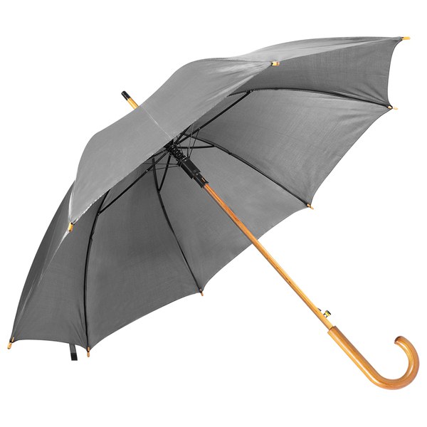 Goya 39529 - Automatischer Regenschirm 190T Polyester, Holzgriff CLOUDY