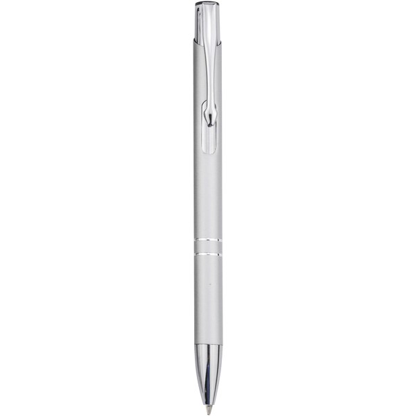 Stylo bille en aluminium recyclé Moneta (encre noire) - EgotierPro 107822