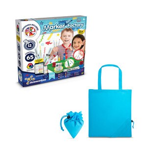 Educational kit supplied with a 190T folding gift bag - Science4You 35809