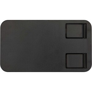 Alhena Klappbare Smartphonehalterung aus recyceltem Kunststoff mit Metallständer für den Schreibtisch - EgotierPro 124467