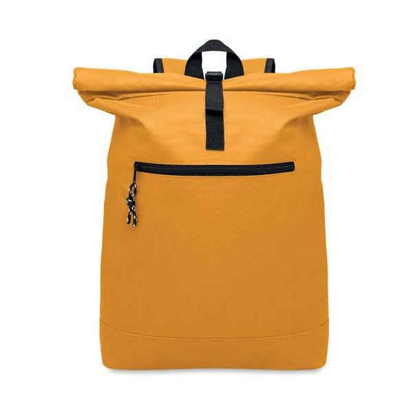IREA Durable 600D Polyester Rolltop Laptop Backpack - GiftRetail MO2170