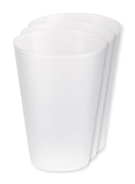 Pack of 30 GiftRetail MO6375 - FESTA LARGE - Eco-friendly and Reusable 300ml - Festival/Party Cup