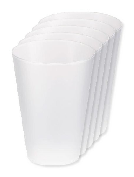 Pack de 50 GiftRetail MO6375 - FESTA LARGE Gobelet réutilisable 300ml