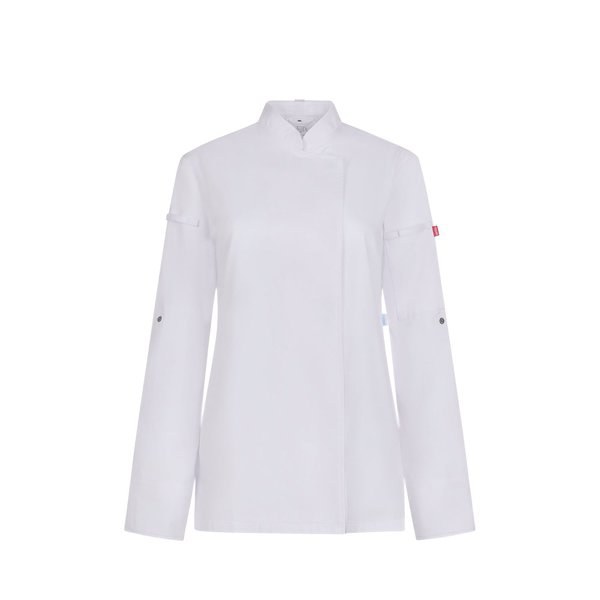 Velilla 36160 - Veste de cuisine pour femme (190 g/m²) en coton (35 %) et polyester recyclé (65 %)