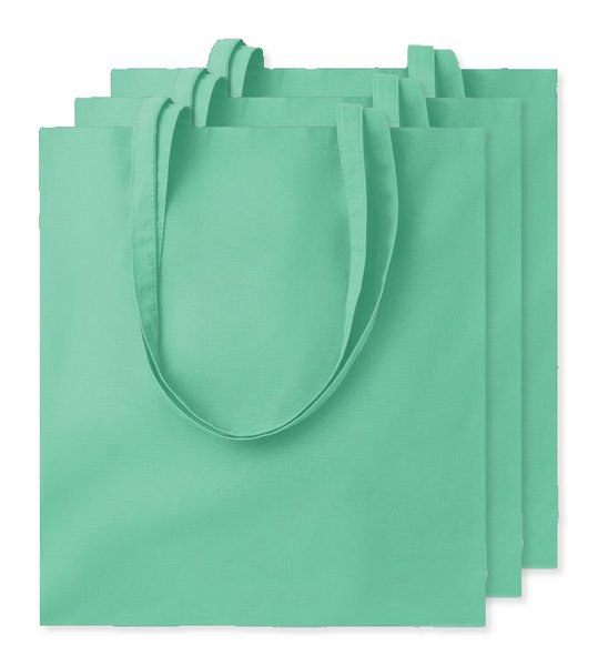 Pack de 30 GiftRetail MO9268 - COTTONEL COLOUR + Sac shopping coton 140gr/m²