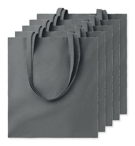 Pack of 50 GiftRetail MO9268 - COTTONEL COLOUR Eco-Friendly 140gsm Cotton Shopping Tote Bag