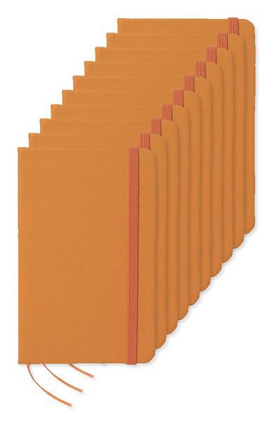 Pack de 100 GiftRetail MO1800 - NOTELUX Carnet A6 96 pages lignées