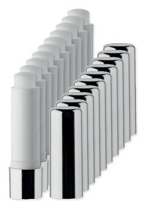 glänzend silber