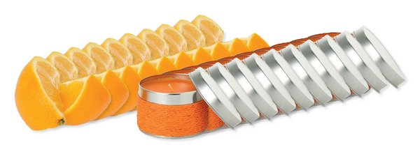 Pack de 100 GiftRetail IT2873 - DELICIOUS Bougie parfumée