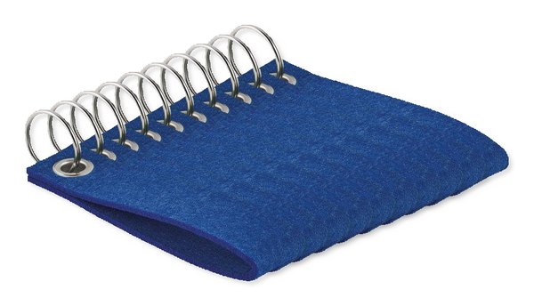 Pack de 10 GiftRetail MO6508 - SUORA Porte-clés en feutre RPET