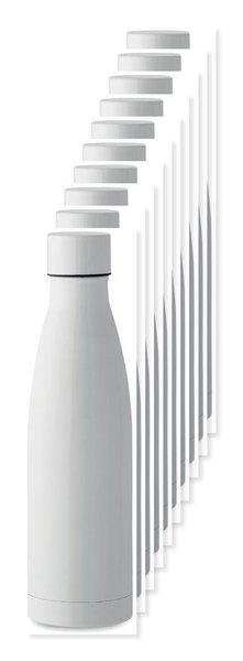 Pack de 10 GiftRetail MO9812 - BELO BOTTLE Bouteille double paroi 500ml
