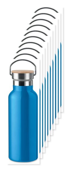 Pack de 10 GiftRetail MO9431 - HELSINKI Flacon double paroi 500 ml