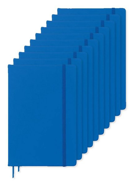 Pack de 10 GiftRetail MO1804 - ARCONOT Carnet A5 96 pages lignées