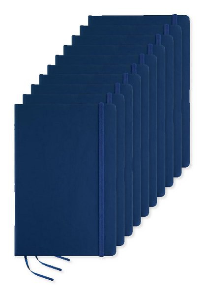 Pack de 10 GiftRetail MO1804 - ARCONOT Carnet A5 96 pages lignées