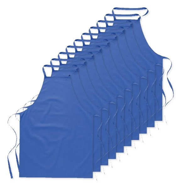 Pack mit 10 GiftRetail MO7251 - KITAB Vielseitige Baumwollschürze für Küche und Garten