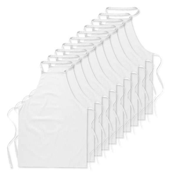 Pack de 100 GiftRetail MO7251 - KITAB Tablier en Coton Polyvalent pour Cuisine et Jardinage