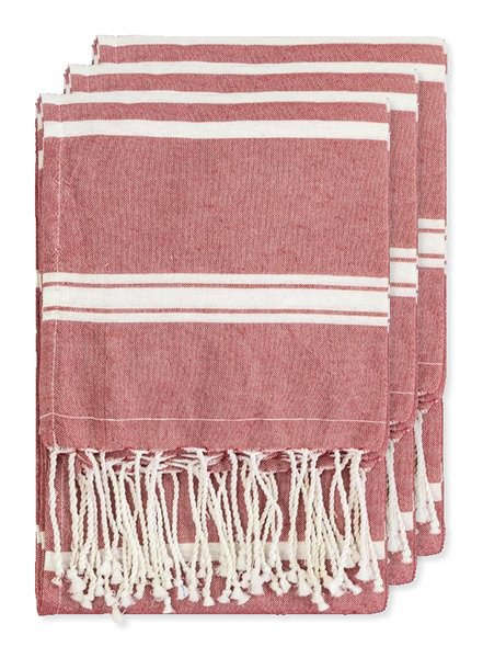 Pack mit 30 Goya 39000 - Fouta Pareo Handtuch 90x180 cm, Baumwollmix ZANZIBAR