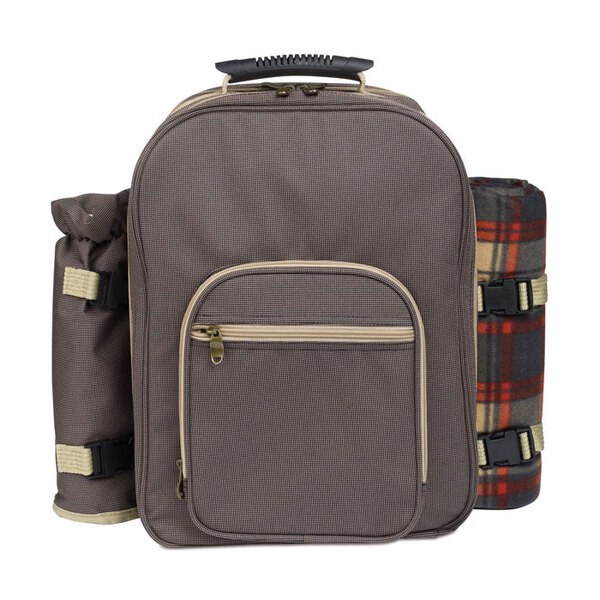 HIGH PARK Luxuriöser Picknickrucksack für Vier Personen - GiftRetail AR1470