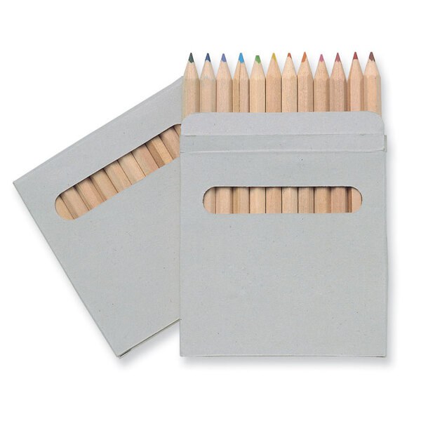 ARCOLOR Etui fenêtre 12 crayons - GiftRetail IT1047