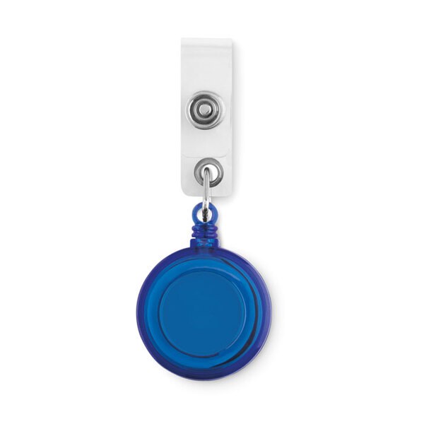 LADES Metallischer Ausweishalter mit Clip - GiftRetail IT2386