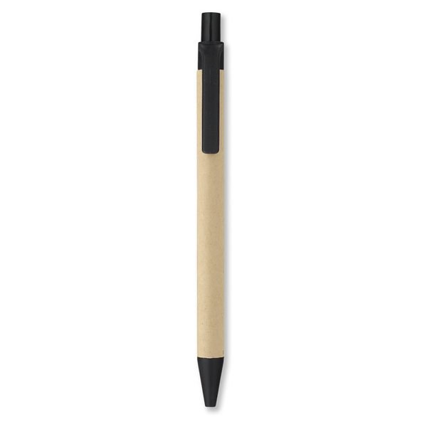 CARTOON Stylo bille en PLA maïs/papier - GiftRetail IT3780