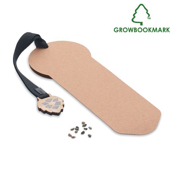GROWBOOKMARK™ Lesezeichen Kiefersamen - GiftRetail MO6226