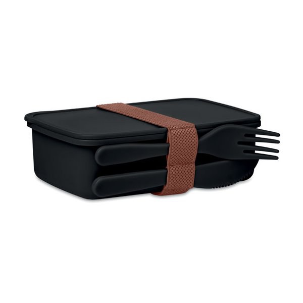SUNDAY Lunchbox mit Besteck - GiftRetail MO6254