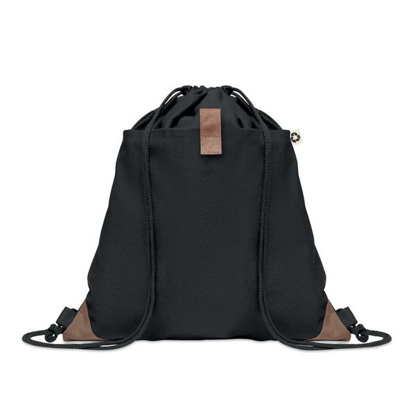 PANDA BAG Recycled cotton drawstring bag - GiftRetail MO6550